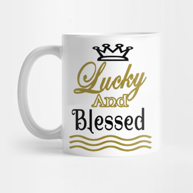 Lucky And Blessed by Shop Ovov